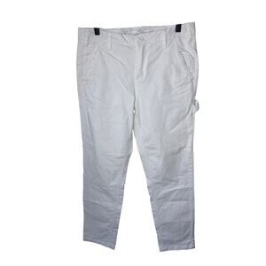 G1 GOODS Paper Boat White Carpenter Chinos Size 6